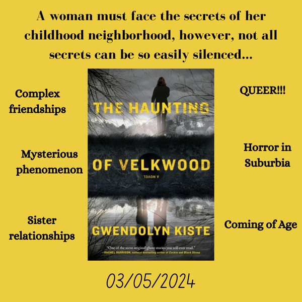 The Painful Nostalgia of Suburbia - A Review of Gwendolyn Kiste's "The Haunting of Velkwood"